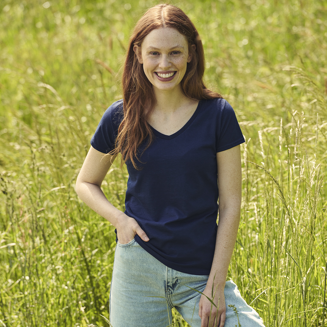 T-Shirt Mulher Côr - Iconic V-Neck