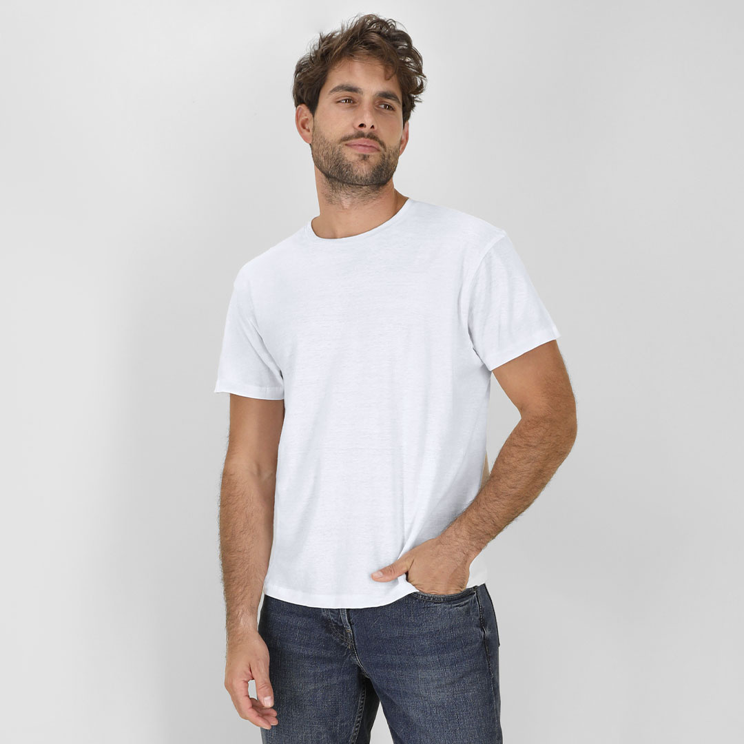 T-Shirt Adulto Branca "keya" - MC150